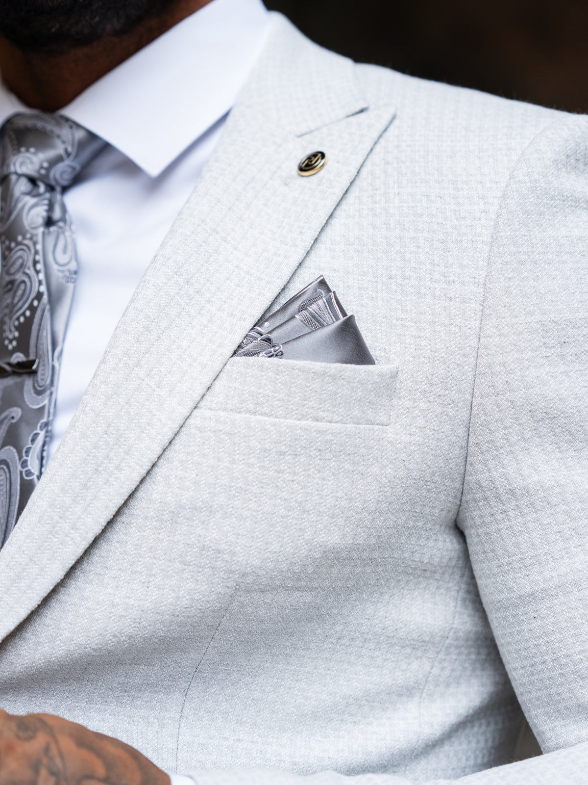 Rhett - Grey 3 Piece Suit