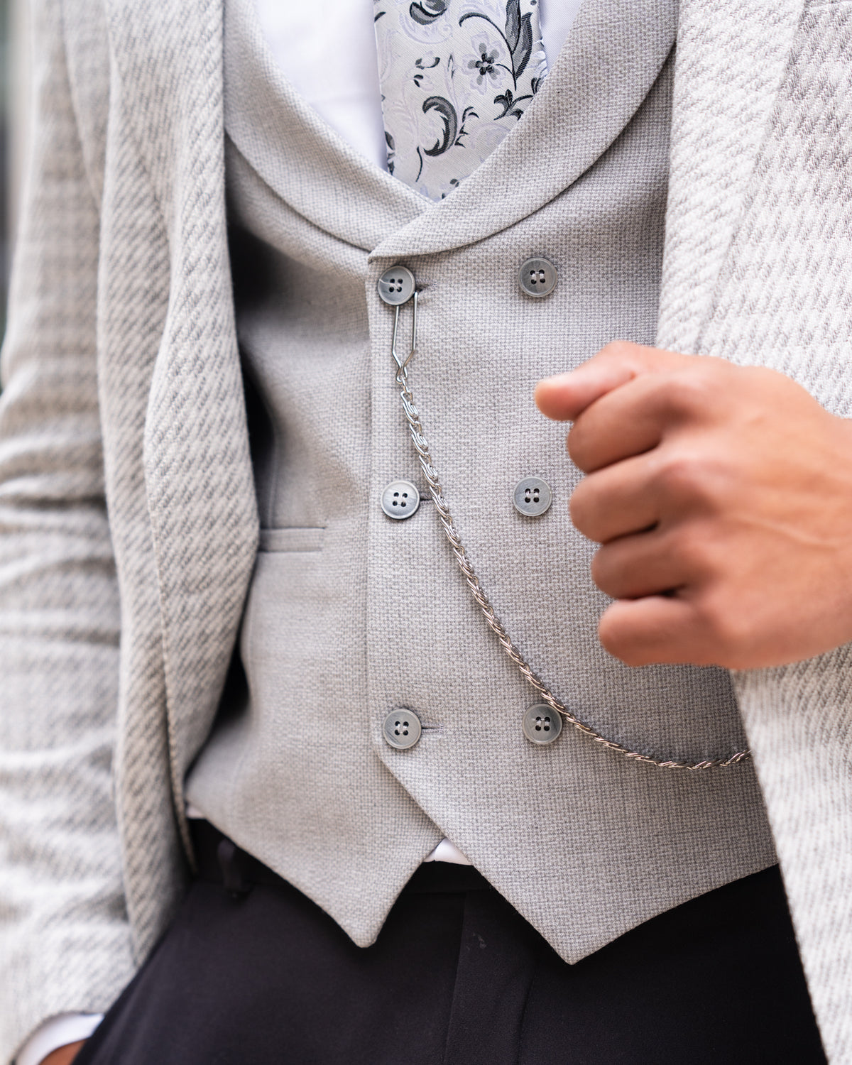 Torrance - Grey 3 Piece Suit