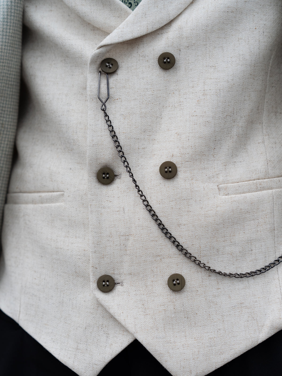 Killian - Pale Green/Cream 3 Piece Suit