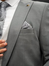 Davron - Anthracite Grey/Light Grey 3 Piece Suit