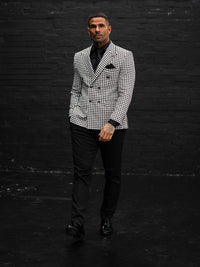 Mayfair - Black/White 2 Piece Suit