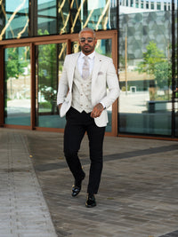 Herrington - Grey/Stone 3 Piece Suit