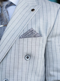 Pulisic - Grey/Black 2 Piece Suit