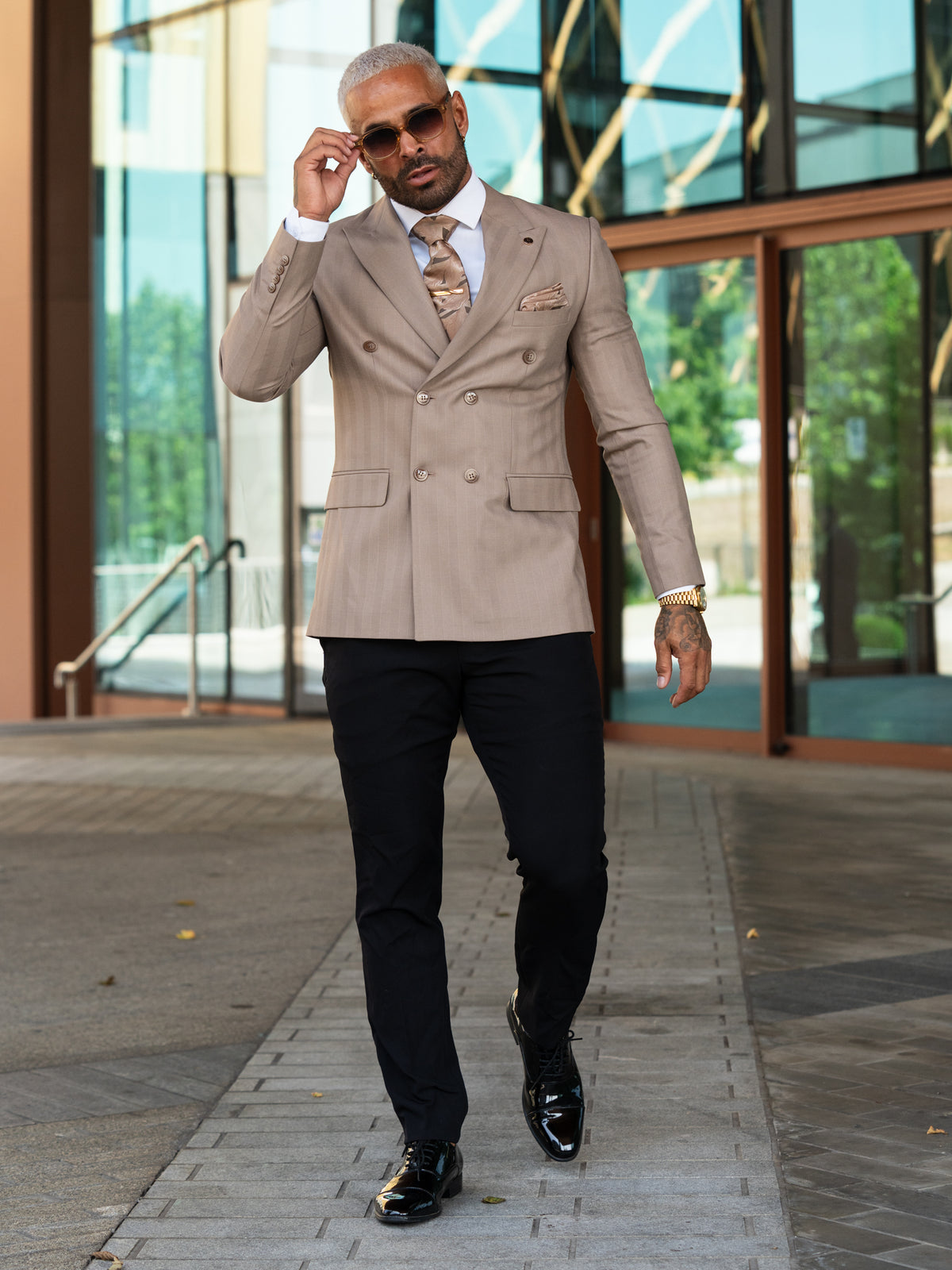 Portilla - Brown 2 Piece Suit
