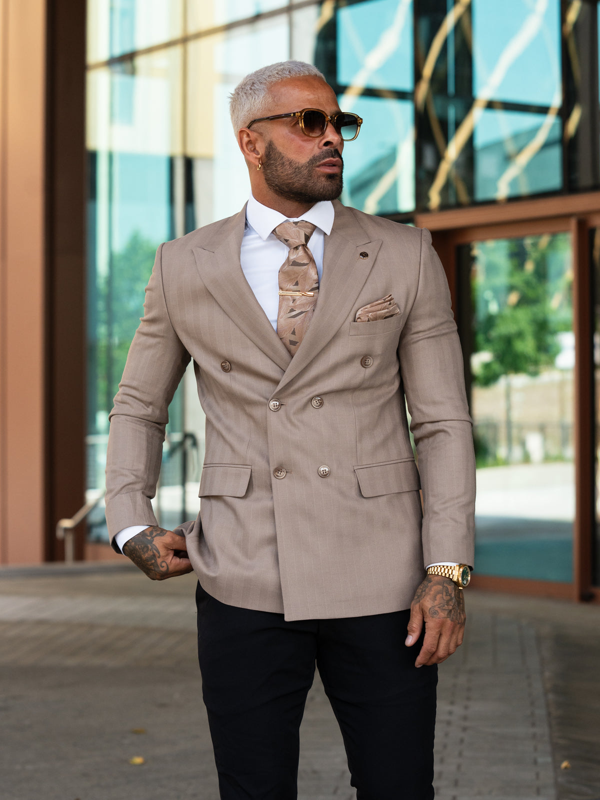 Portilla - Brown 2 Piece Suit