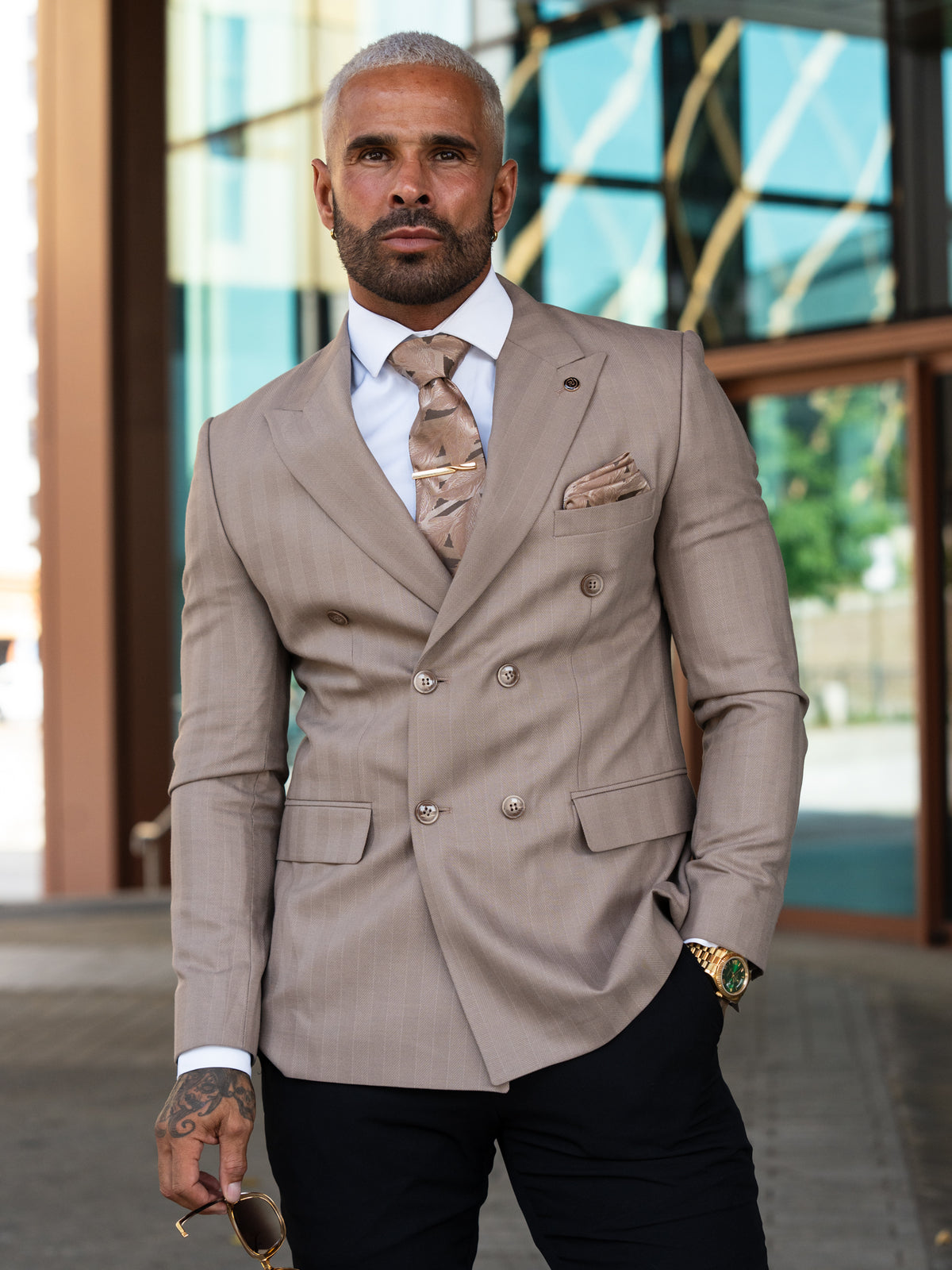 Portilla - Brown 2 Piece Suit