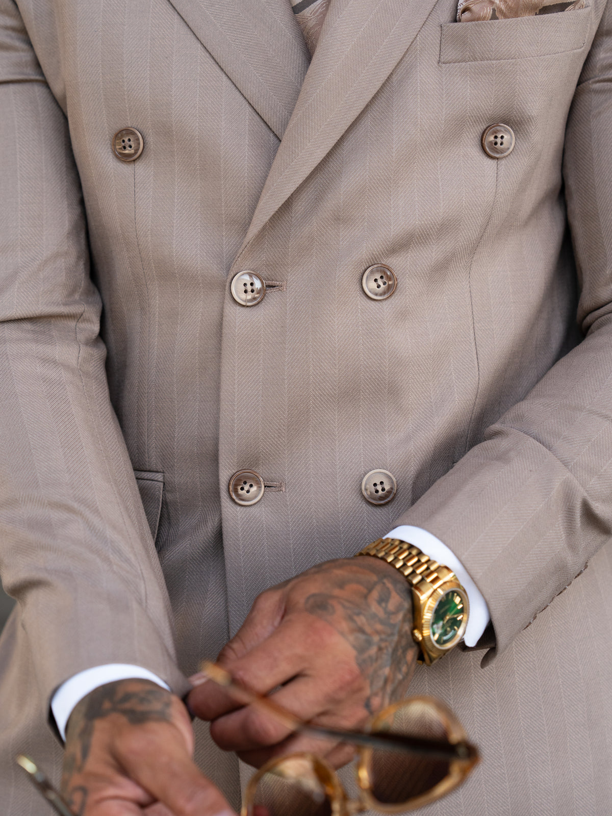 Portilla - Brown 2 Piece Suit