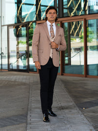 Kluivert - Tan/Beige 3 Piece Suit