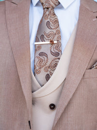 Kluivert - Tan/Beige 3 Piece Suit