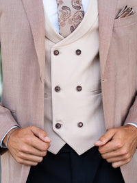 Kluivert - Tan/Beige 3 Piece Suit