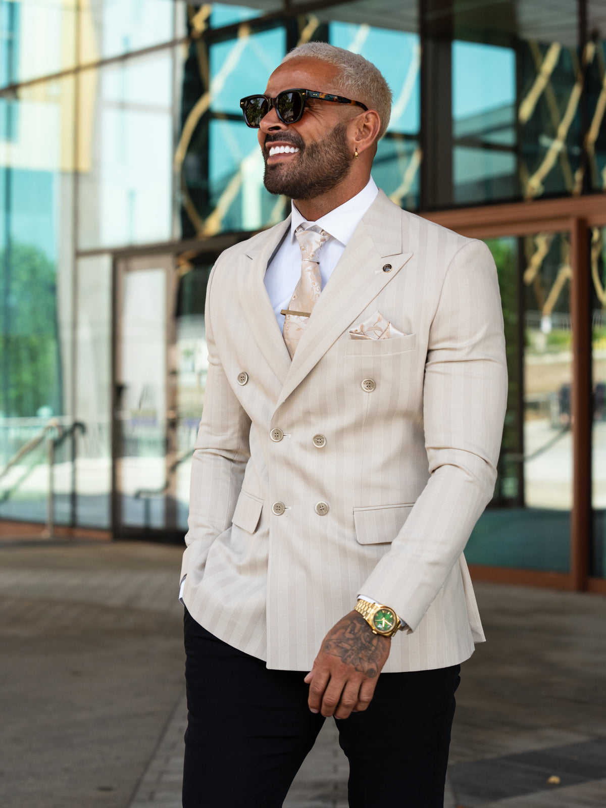 Bellingham - Light Beige 2 Piece Suit