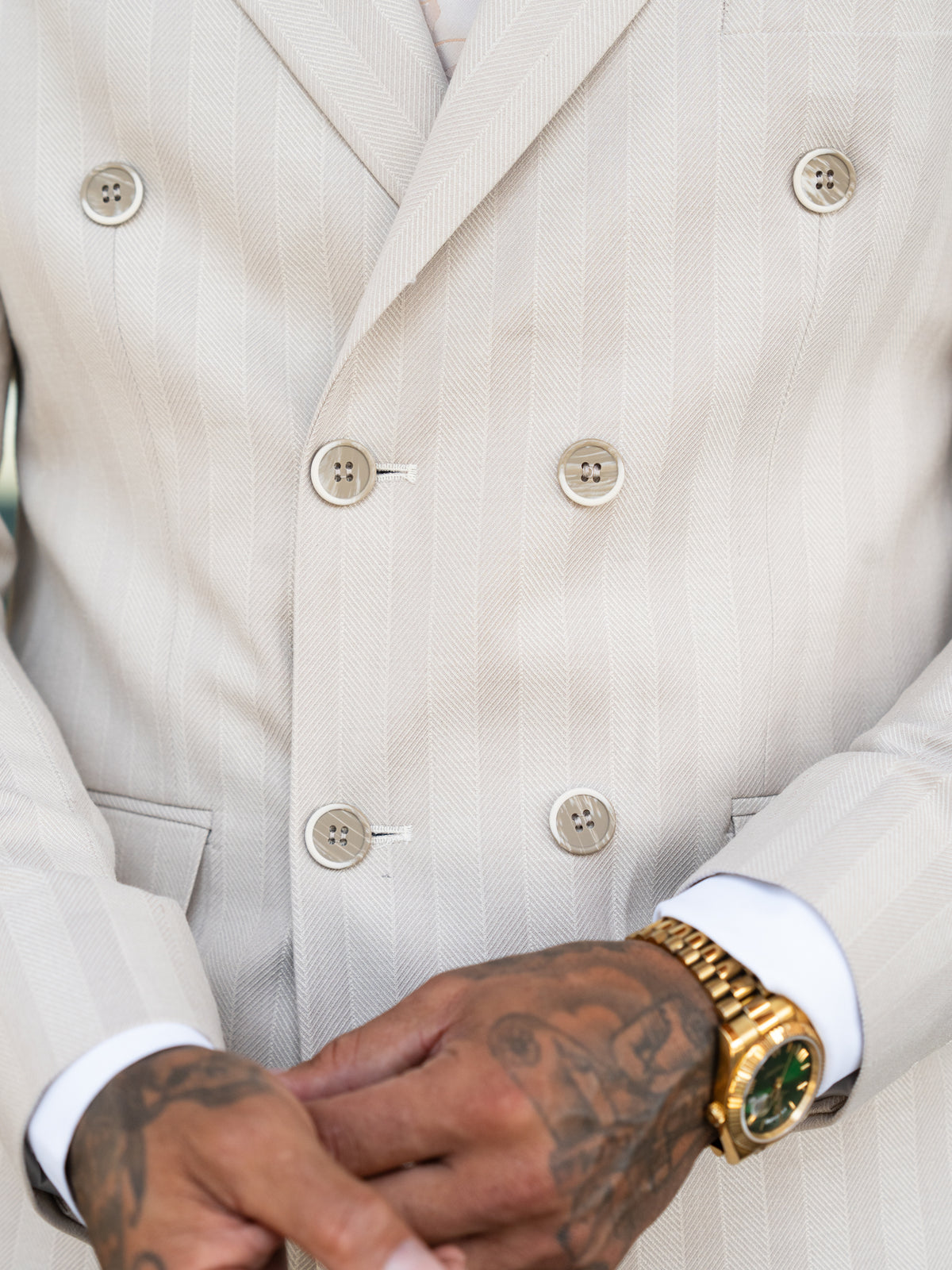 Bellingham - Light Beige 2 Piece Suit