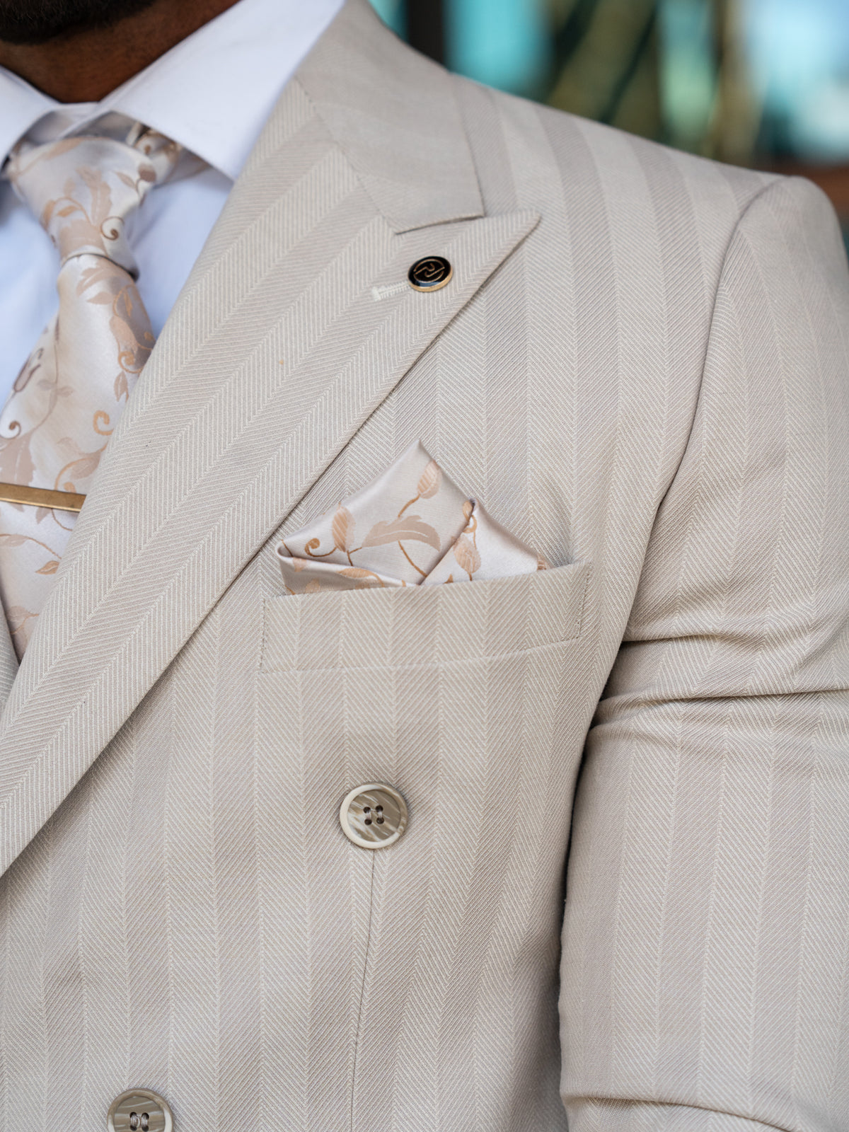 Bellingham - Light Beige 2 Piece Suit