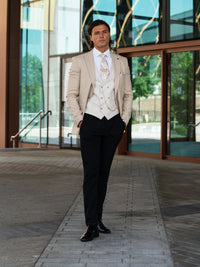 Yamal - Sand 3 Piece Suit