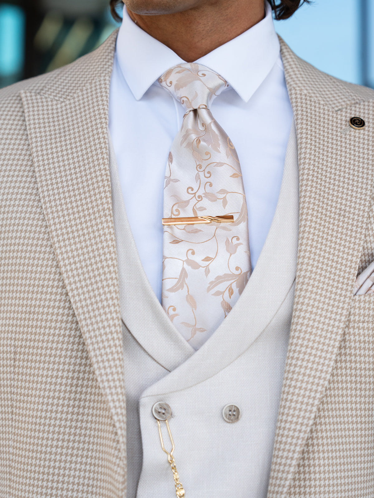 Yamal - Sand 3 Piece Suit