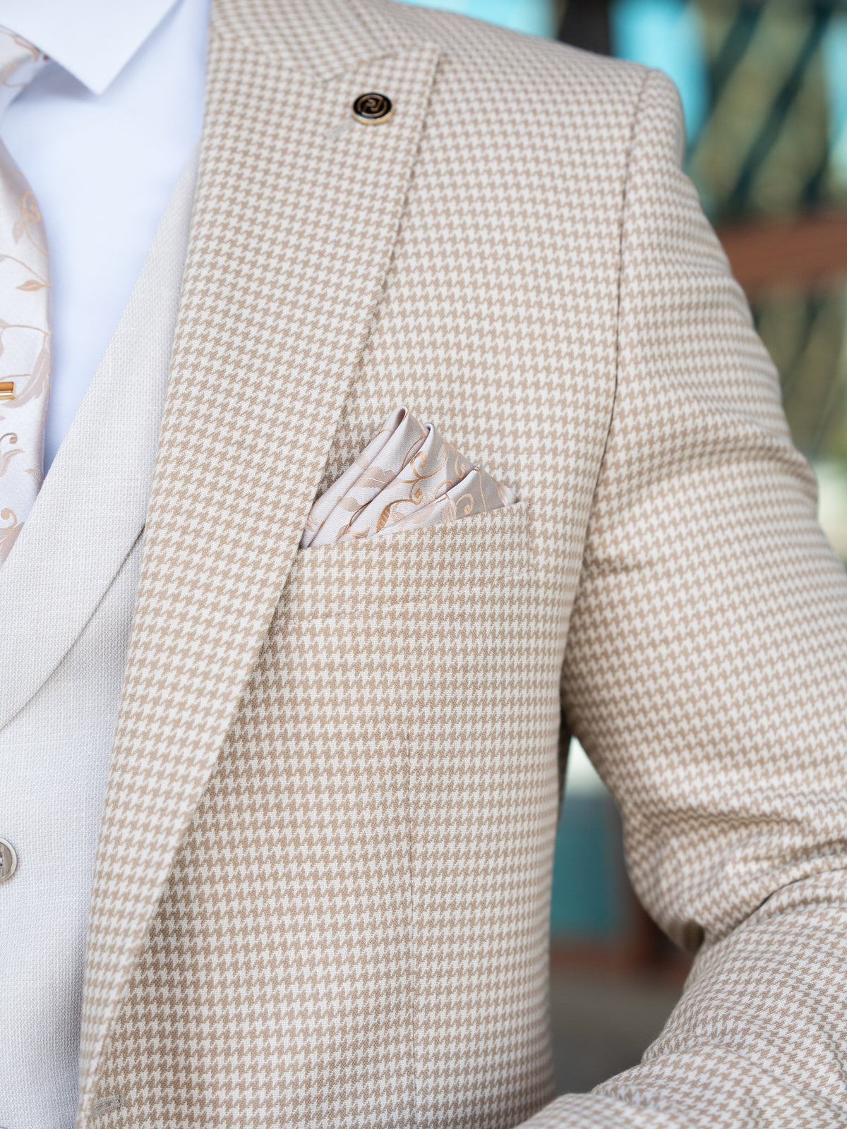 Yamal - Sand 3 Piece Suit