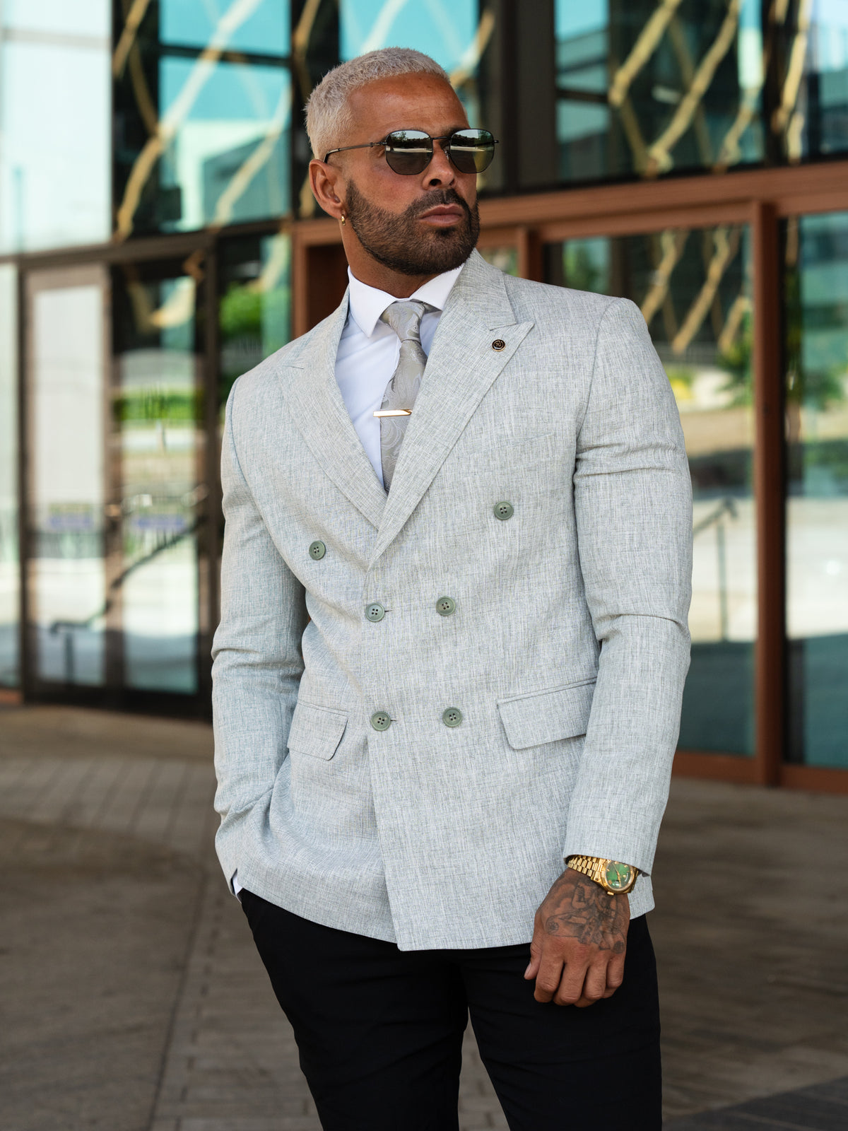 Gusto - Green 2 Piece Suit