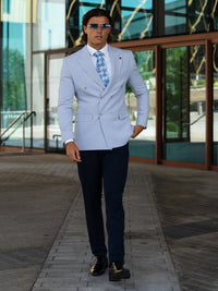 Valverde - Blue 2 Piece Suit