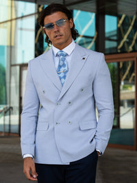 Valverde - Blue 2 Piece Suit