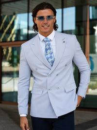 Valverde - Blue 2 Piece Suit