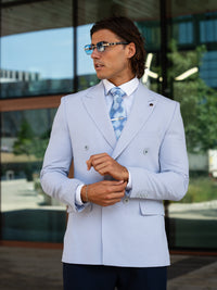 Valverde - Blue 2 Piece Suit