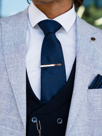 Sano - Blue/Navy 3 Piece Suit