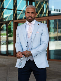 Anderson - Sky Blue 3 Piece Suit