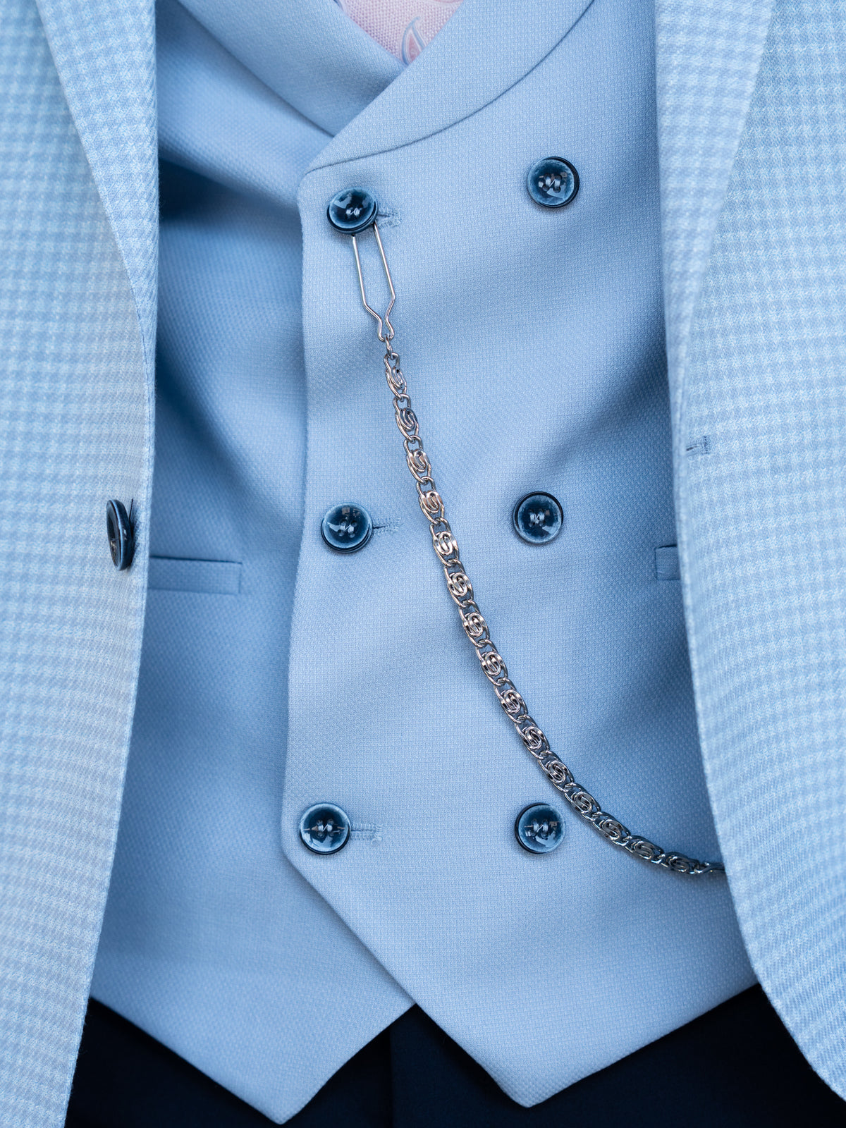 Anderson - Sky Blue 3 Piece Suit