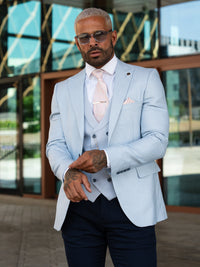 Anderson - Sky Blue 3 Piece Suit