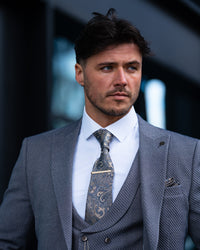 Broadway - Slate Blue/Beige 3 Piece Suit