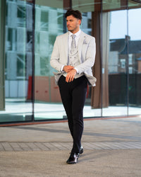Ellwood - Light Grey 3 Piece Suit