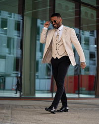 Randall - Cream 3 Piece Suit