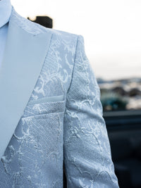 Cosmo - Grey/Silver Tuxedo & Bow Tie