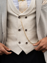 Rochester - Light Olive/Stone 3 Piece Suit
