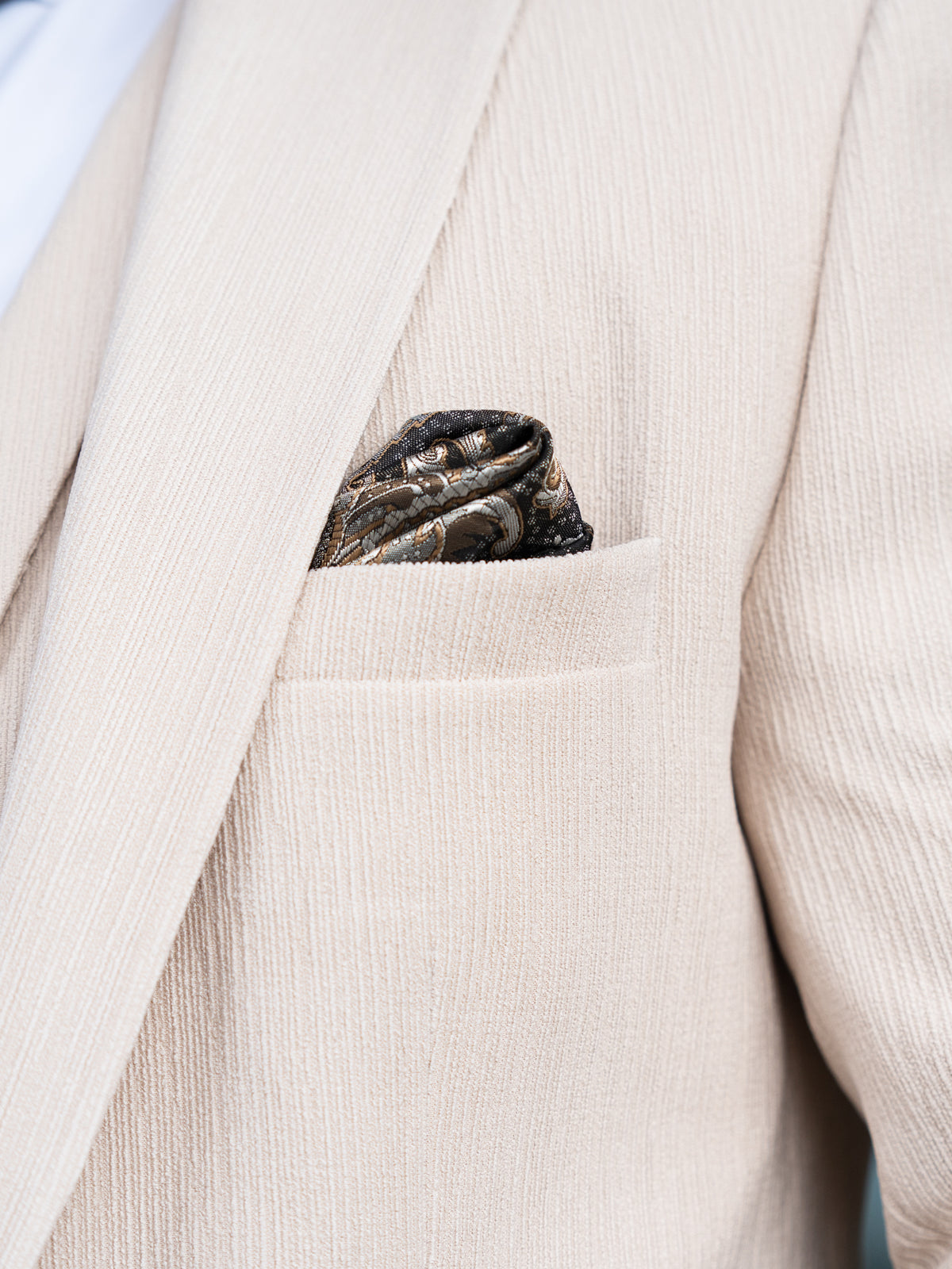 Van Doren - Light Beige 3 Piece Suit