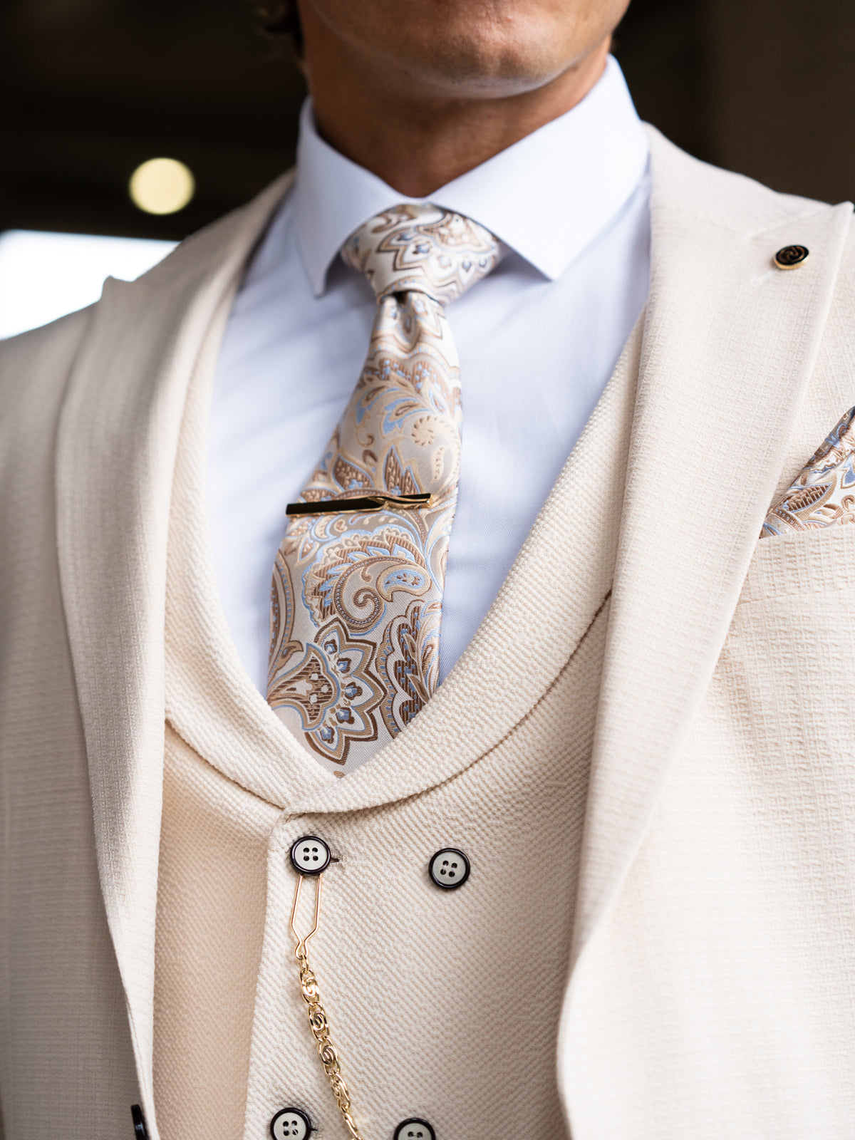 Concetto - Sand 3 Piece Suit
