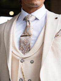 Concetto - Sand 3 Piece Suit