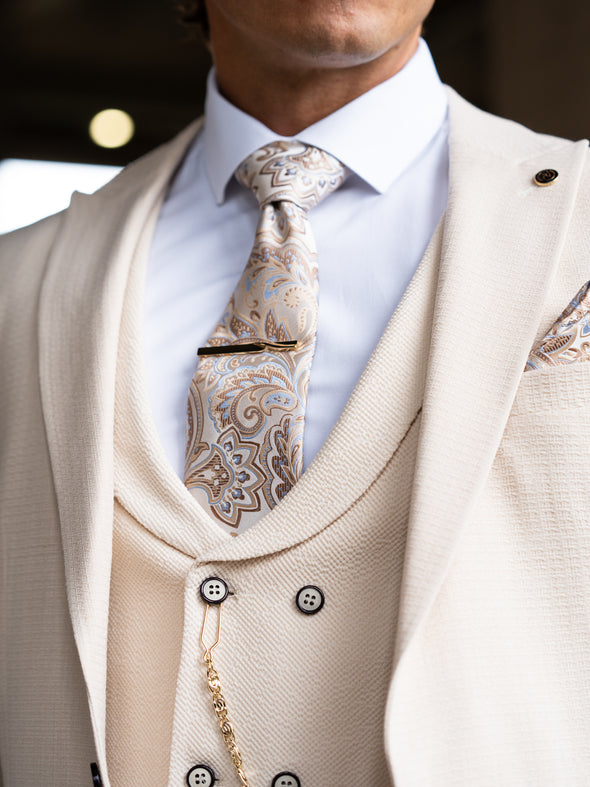Concetto - Sand 3 Piece Suit