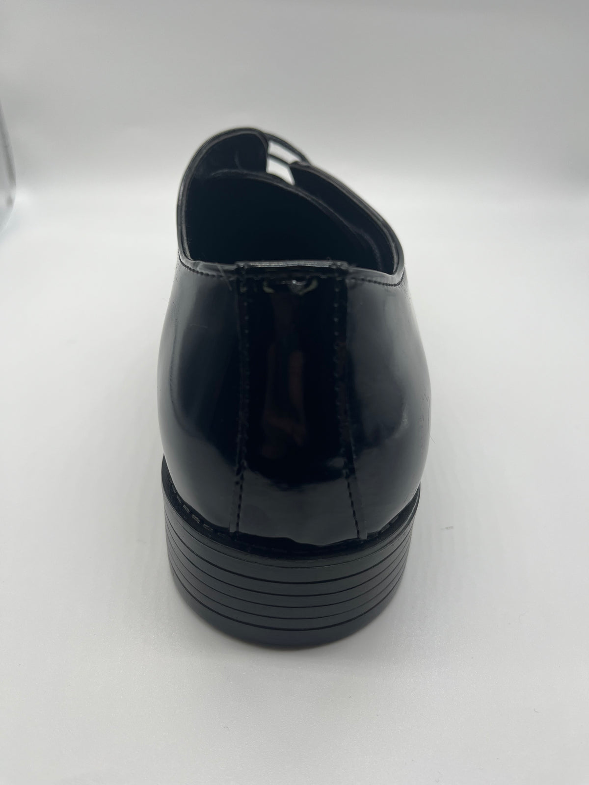 Derby Patent Leather Lace Shoe - Black 02