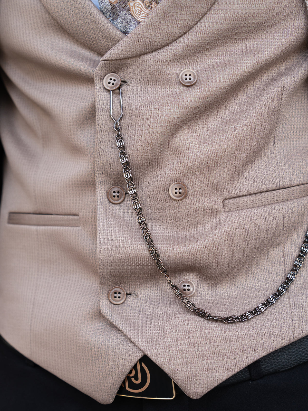 Romanoff - Brown 3 Piece Suit