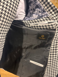 Victor - Black/White 3 Piece Suit