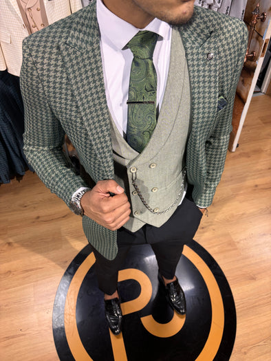 Barioni - Forest Green 3 Piece Suit