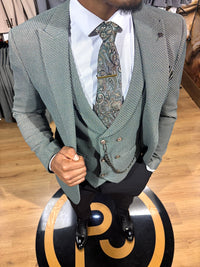 Bowery - Green 3 Piece Suit