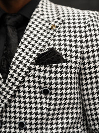 Mayfair - Black/White 2 Piece Suit