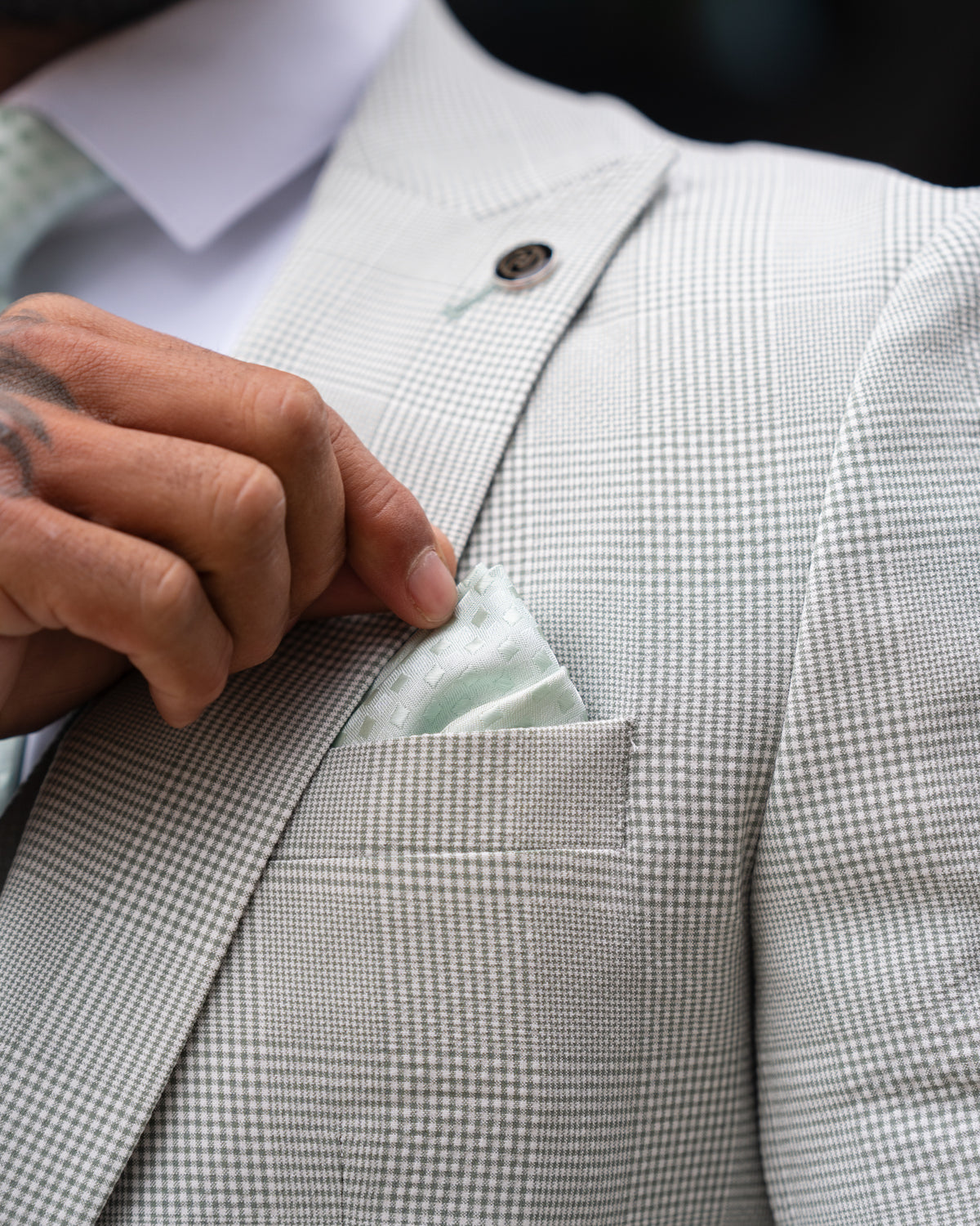 Grayson - Mint Green 3 Piece Suit