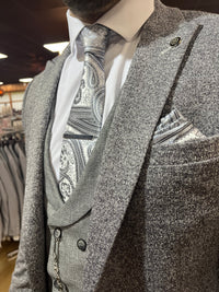 Brosnan - Charcoal Grey 3 Piece Suit