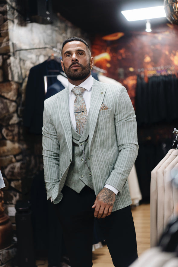 Riverside - Cool Mint 3 Piece Suit