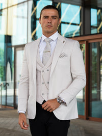 Odinson - Grey 3 Piece Suit