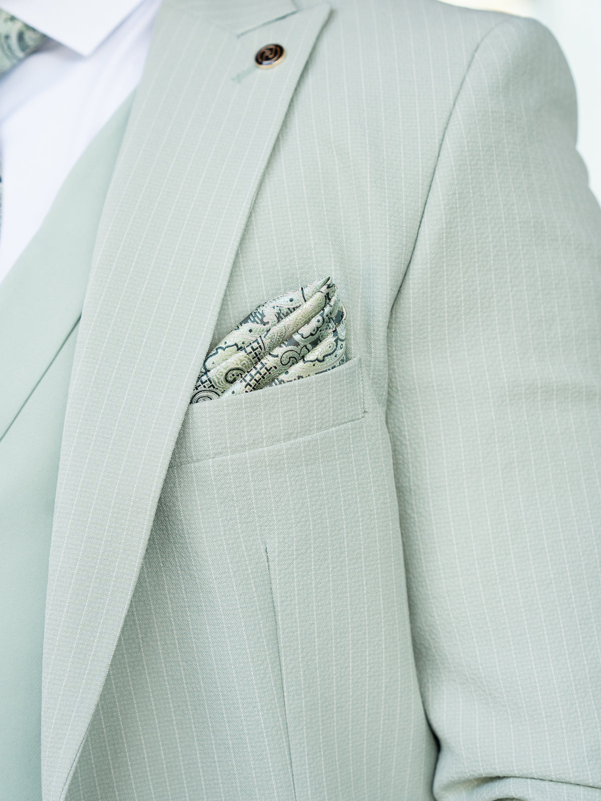 Nova - Mint Green 3 Piece Suit