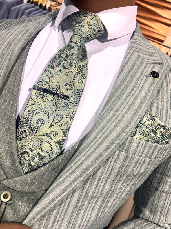 Riverside - Cool Mint 3 Piece Suit